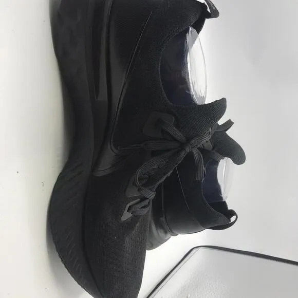 Nike React Infinity Run Flyknit Running Shoes Men's Size 14 Triple Black