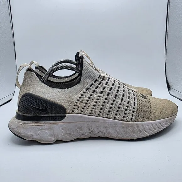 Nike React Phantom Run Flyknit 2 Oreo Mens Size 10.5 White Shoes CJ0277-100