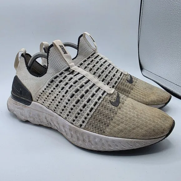 Nike React Phantom Run Flyknit 2 Oreo Mens Size 10.5 White Shoes CJ0277-100