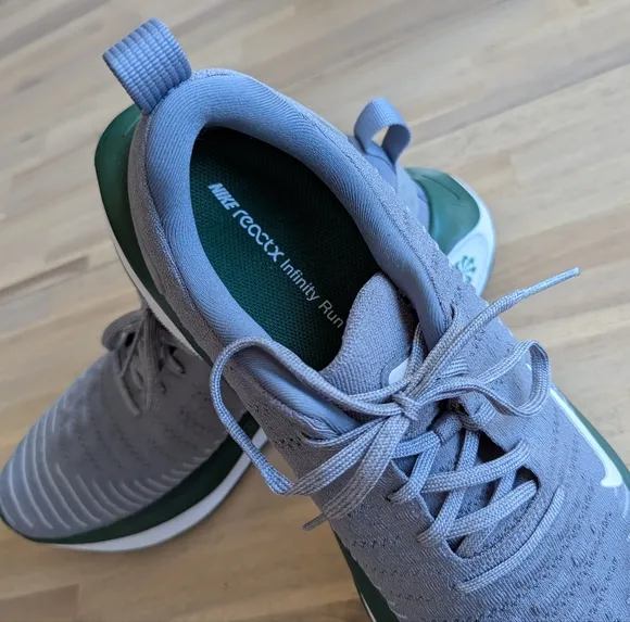 Nike ReactX Infinity Run 4 TB 'Cool Grey Gorge Green' (Men's 11.5)