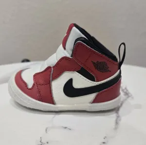 Nike Red and White Baby Walker Shoes