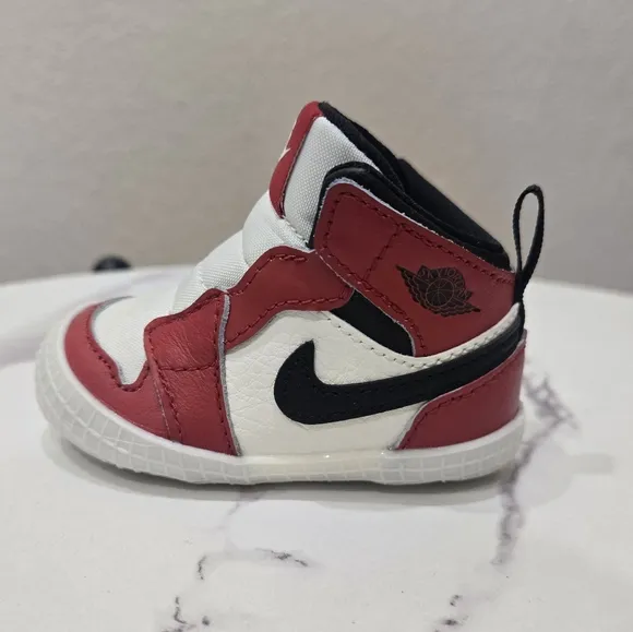 Nike Red and White Baby Walker Shoes