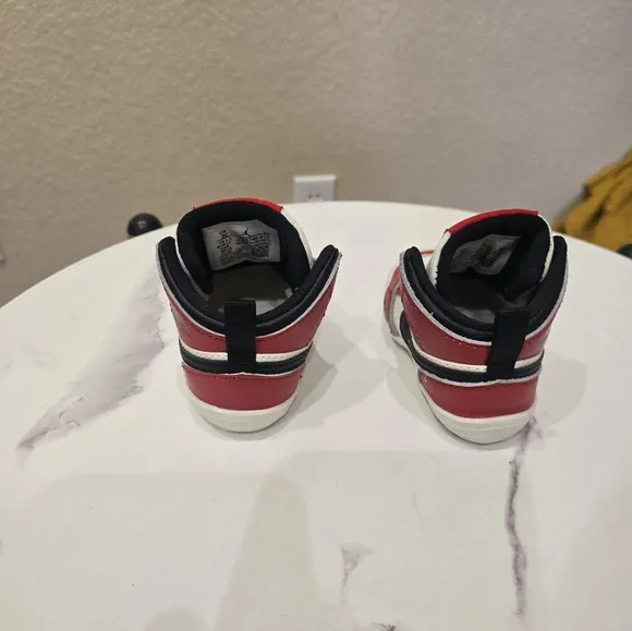 Nike Red and White Baby Walker Shoes