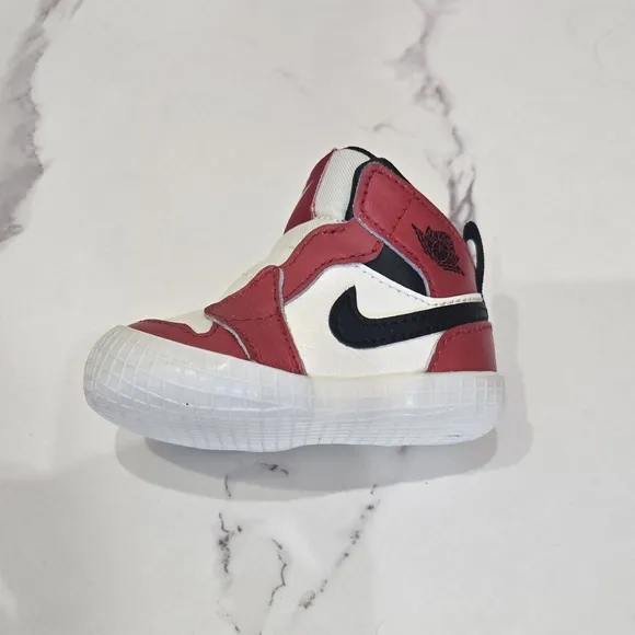 Nike Red and White Baby Walker Shoes