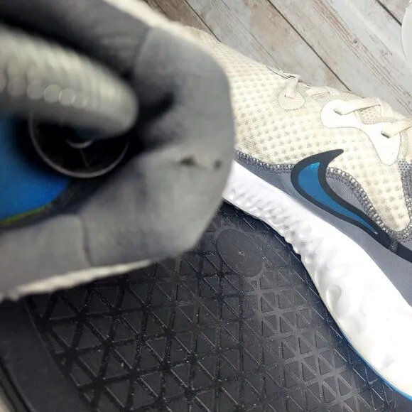 Nike Renew Run 2 Men's Size 10  Photon Dust Photo Blue Athletic Running Shoes
