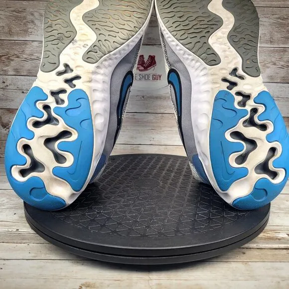 Nike Renew Run 2 Men's Size 10  Photon Dust Photo Blue Athletic Running Shoes