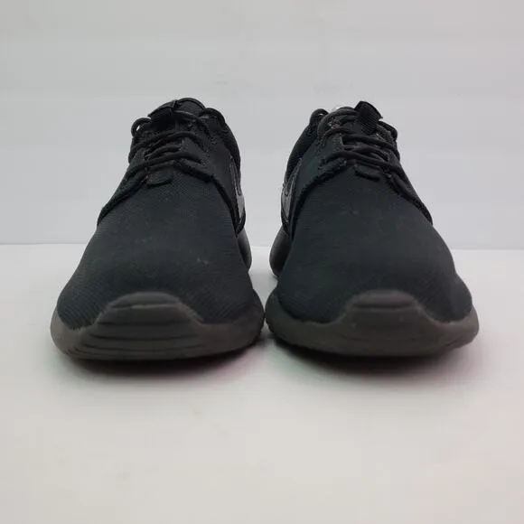 Nike Roshe One Youth Size 4Y Womens Sz 5.5 Black Sneaker Shoes 599728-031