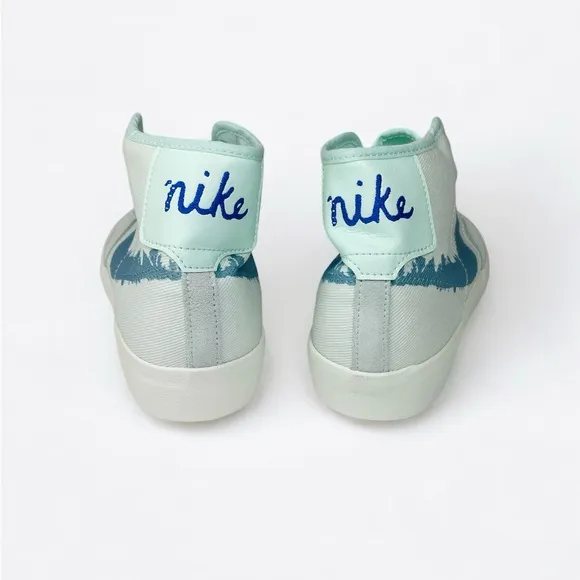NIKE | SB Blazer Court Mid Sneakers High‎ Top Flat Sneaker Lace Up Suede Patch