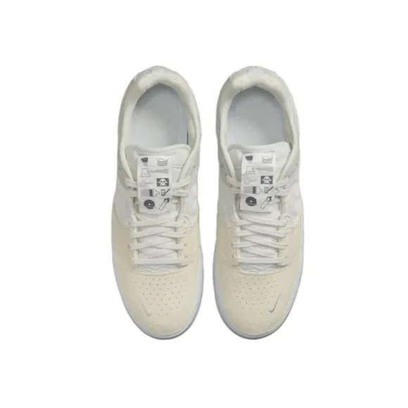 Nike Sb Ishod Wair Premium Warning Label Summit White