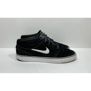 Nike SB Zoom Stefan Janoski Mid Mens Size 11.5 Black Suede Sneakers 443095-001