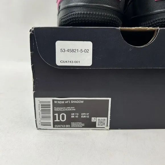 Nike Shoes Air Force 1 NSW Shadow “Cosmic Fuchsia” 2024