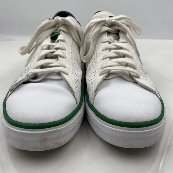 Nike Shoes Classic Low Leather White Green 318333-115 Mens Size 12