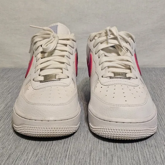 Nike Shoes Youth 8.5 Air Force 1s Sneakers Classic AF1 Pink Swoosh Lace‎