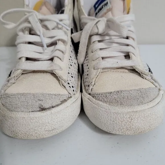 Nike size 5.5Y womens size 7sneakers hi-top mesh suede lace youth athletic