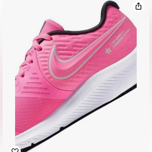 Nike Star Runner 2 GS 'Pink Glow' Running Shoes-Size 4.5Y-NWOB
