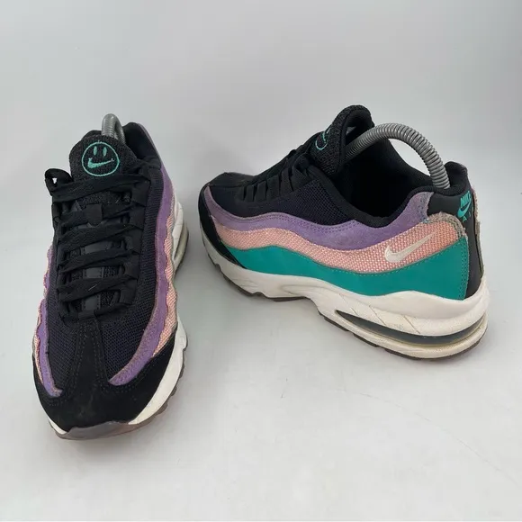 Nike Unisex Big Kids Air Max 95 GS “Have a Nike Day” Multicolor Shoes - Size 7 Y