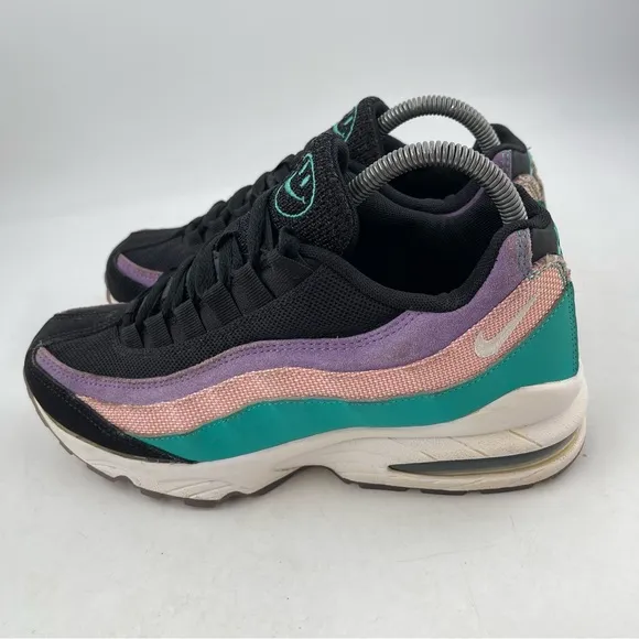 Nike Unisex Big Kids Air Max 95 GS “Have a Nike Day” Multicolor Shoes - Size 7 Y