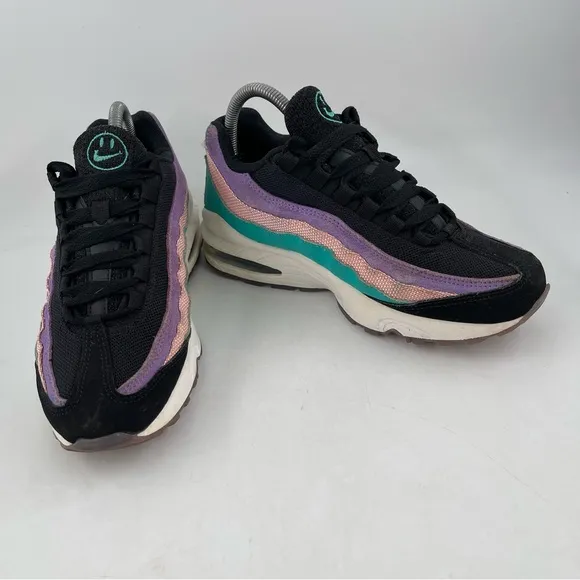 Nike Unisex Big Kids Air Max 95 GS “Have a Nike Day” Multicolor Shoes - Size 7 Y