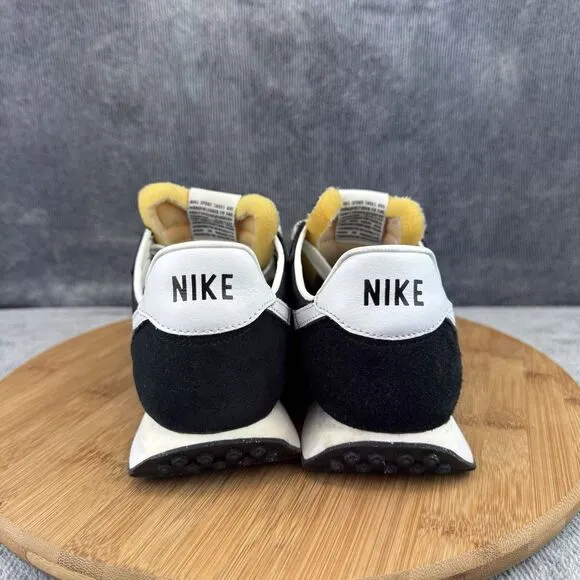 Nike Waffle Trainer 2 Shoes Boys Size 4.5Y Black Casual Running Sneakers