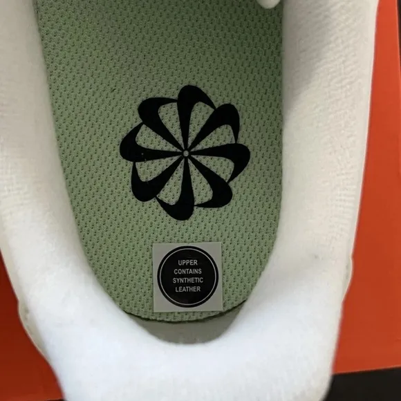 Nike White Athletic Shoes Iconic Air Force 1 Design