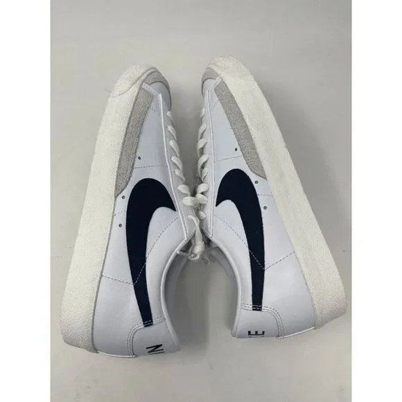 Nike White Black Classic Blazer Low'77 Vintage Sneaker Shoes Size 12.5 NWOT