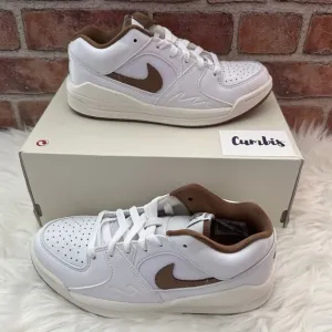 Nike Wmns Jordan Stadium 90 White Brown Women Casual Shoes Size 6.5 FB2269-121