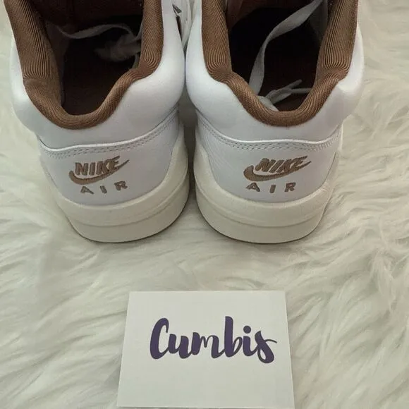 Nike Wmns Jordan Stadium 90 White Brown Women Casual Shoes Size 6.5 FB2269-121