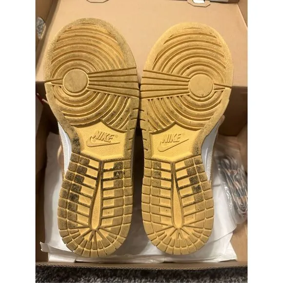 Nike Women's Dunk Celestial Gold Suede Sneakers Size 7.5 Activewear