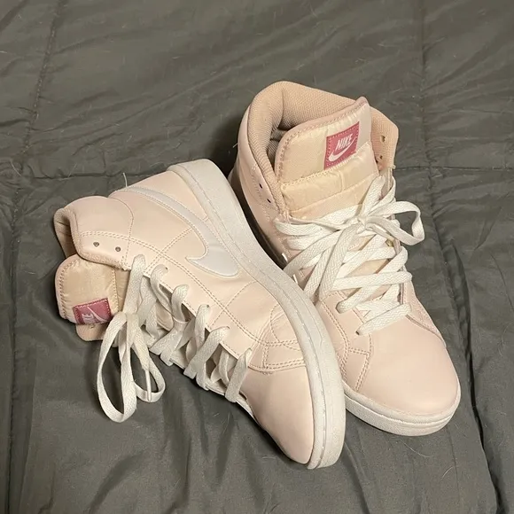 Nike Women's Pink High-Top Sneakers