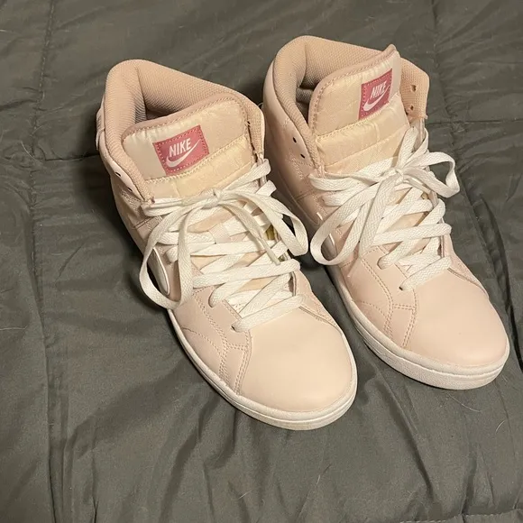Nike Women's Pink High-Top Sneakers