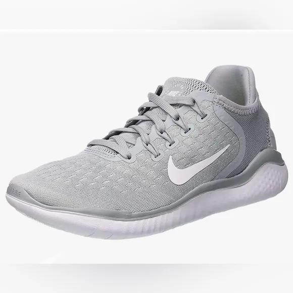 Nike Womens Shoes Free Run grey White Volt Sz 7.5 NWT