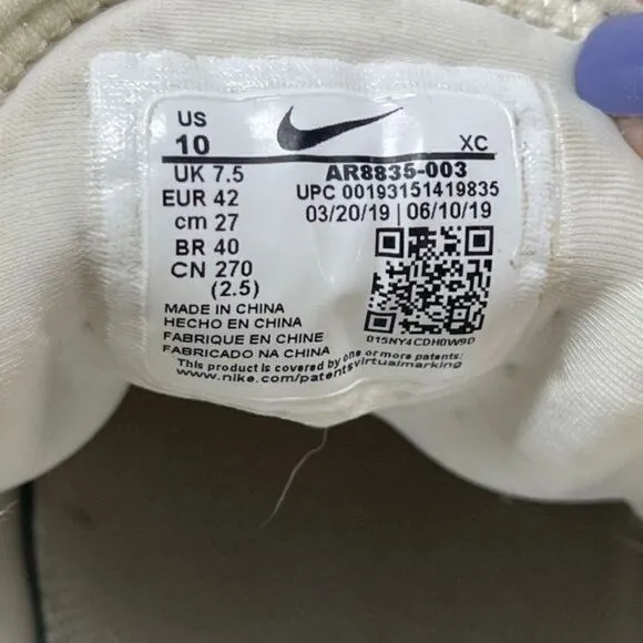 Nike Women Tennis Air Zoom Vapor X Knit Phantom Metallic Gold AR8835 003 Size 10