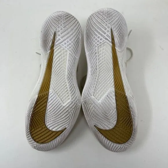 Nike Women Tennis Air Zoom Vapor X Knit Phantom Metallic Gold AR8835 003 Size 10