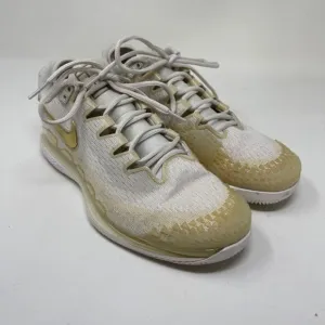 Nike Women Tennis Air Zoom Vapor X Knit Phantom Metallic Gold AR8835 003 Size 10
