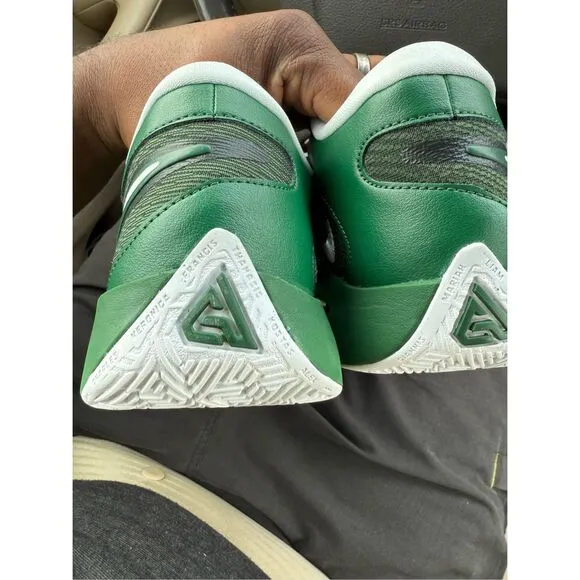 Nike Zoom Freak 6 TB Men’s Basketball Shoes Green White FV1292-300 Sz 10 New