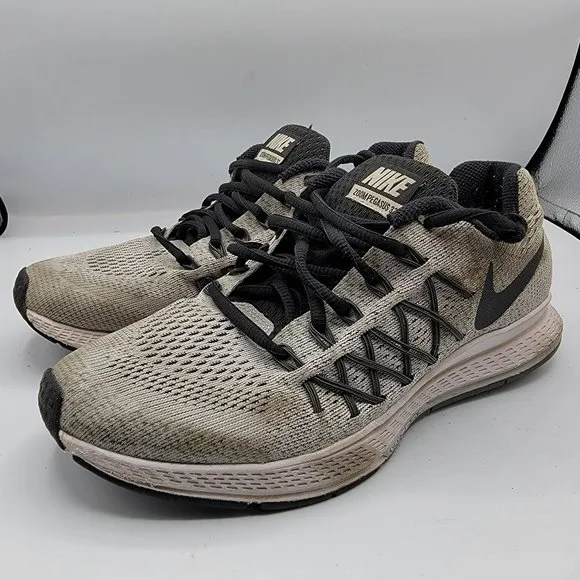 Nike Zoom Pegasus 32 Kids 7 Gray Shoes Athletic Running School 759968-001