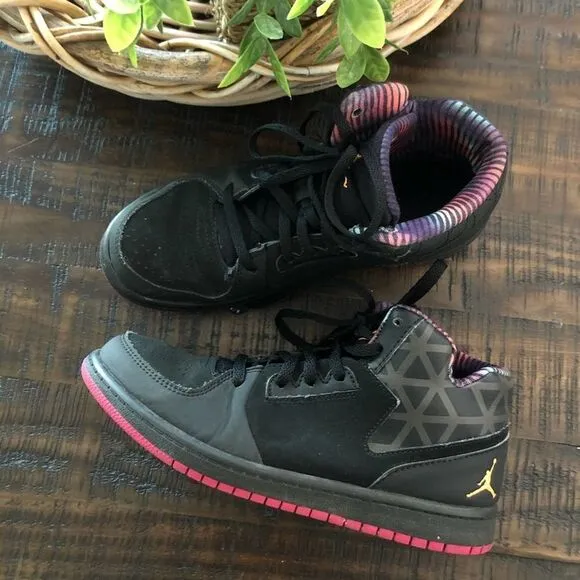 Nike Air Jordan 1 Flight 3 Premium GG Black Kids 3