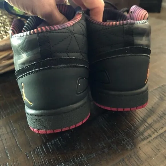 Nike Air Jordan 1 Flight 3 Premium GG Black Kids 3