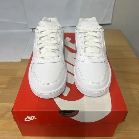 Nike Ebernon Low AQ1779-100 Sneaker Womens 5.5 White Leather Casual Shoes BBS130