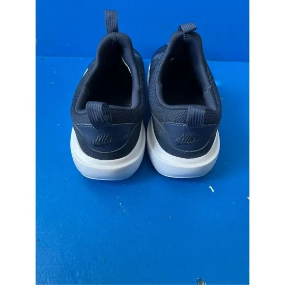 Nike Mens Navy Blue AD Comfort Running Slip On Sneakers Shoes DJ0999-400 Sz 12