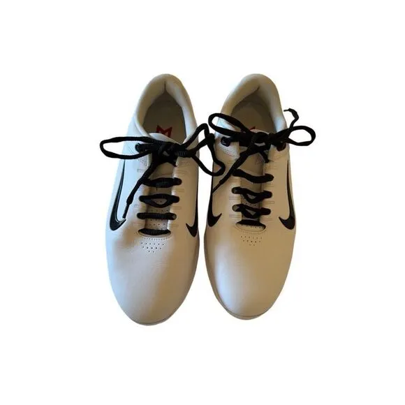 Nike Mens White Lace Up Round Toe Zoom TW Tiger Woods Golf Shoes Size 7.5