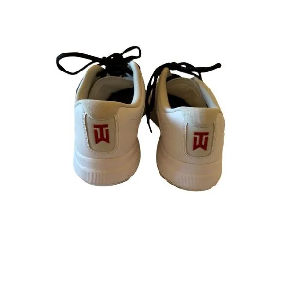 Nike Mens White Lace Up Round Toe Zoom TW Tiger Woods Golf Shoes Size 7.5