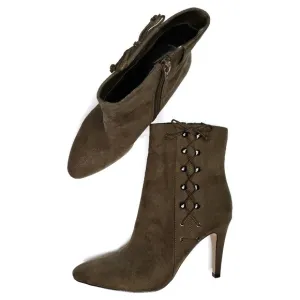 Nine West Faux Suede Gesao Heeled Boots