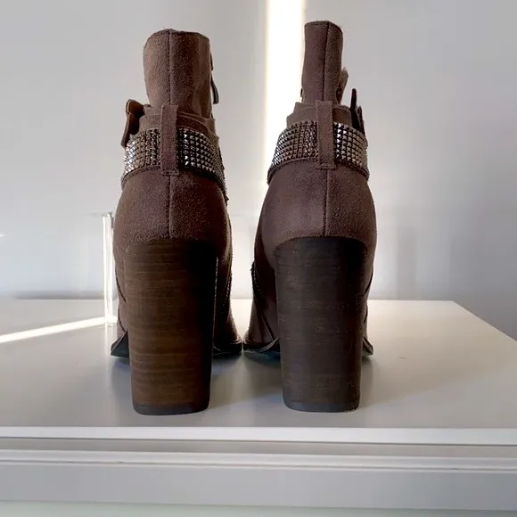 Nine West Suede and Silver Boots!