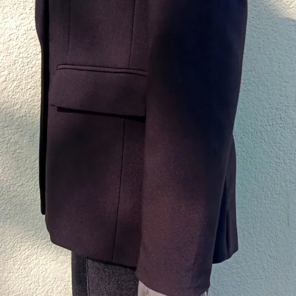 NINE WEST (VIETNAN) LADIES BLACK DOUBLE-BREASTED (Machine Washable) LUX BLAZER