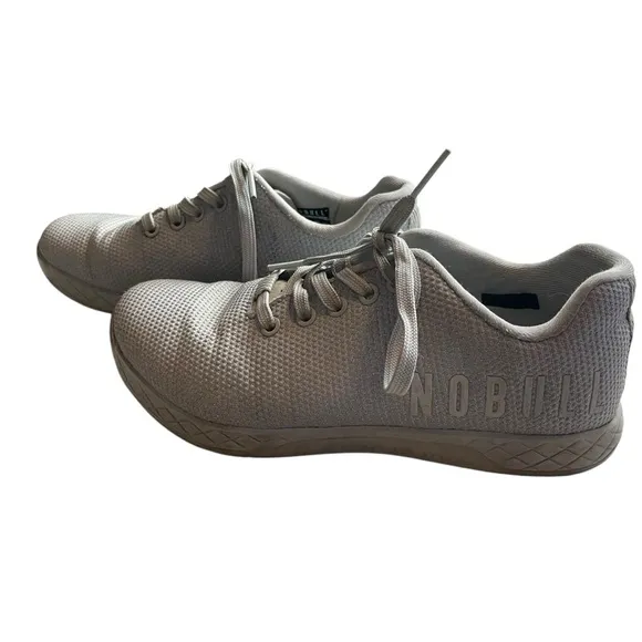 NoBull Women’s Training Shoes Gray Size 8 - Lightweight &amp; Durable Sneakers