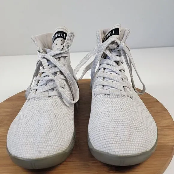 NoBull Gray High Top Trainer Sneakers Crossfit Shoes US Size 8 Men / 9.5 Womens
