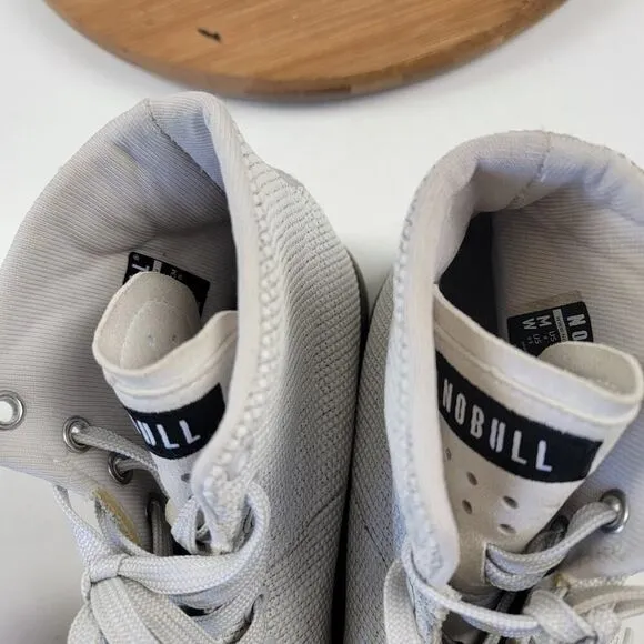 NoBull Gray High Top Trainer Sneakers Crossfit Shoes US Size 8 Men / 9.5 Womens