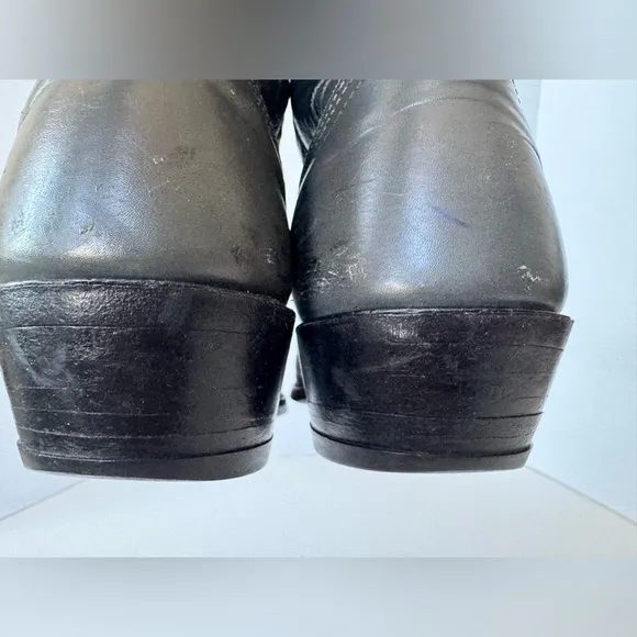 Nocona Boots Gray Leather Western Boots men’s size 10