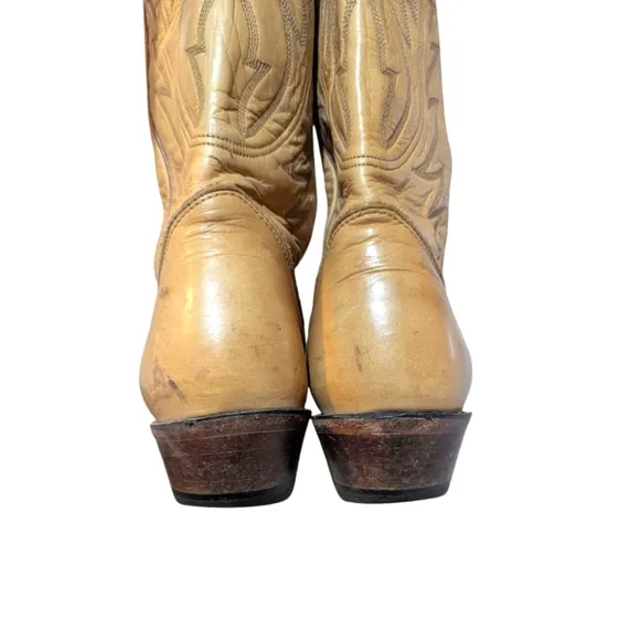 Nocona Western Boots 6.5 84322 Soft Leather Cowboy Rodeo